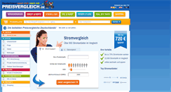 Desktop Screenshot of preisvergleich.de