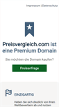Mobile Screenshot of preisvergleich.com