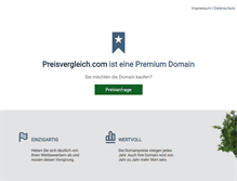 Tablet Screenshot of preisvergleich.com