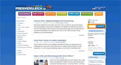 Desktop Screenshot of news.preisvergleich.de
