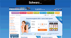 Desktop Screenshot of gas.preisvergleich.de